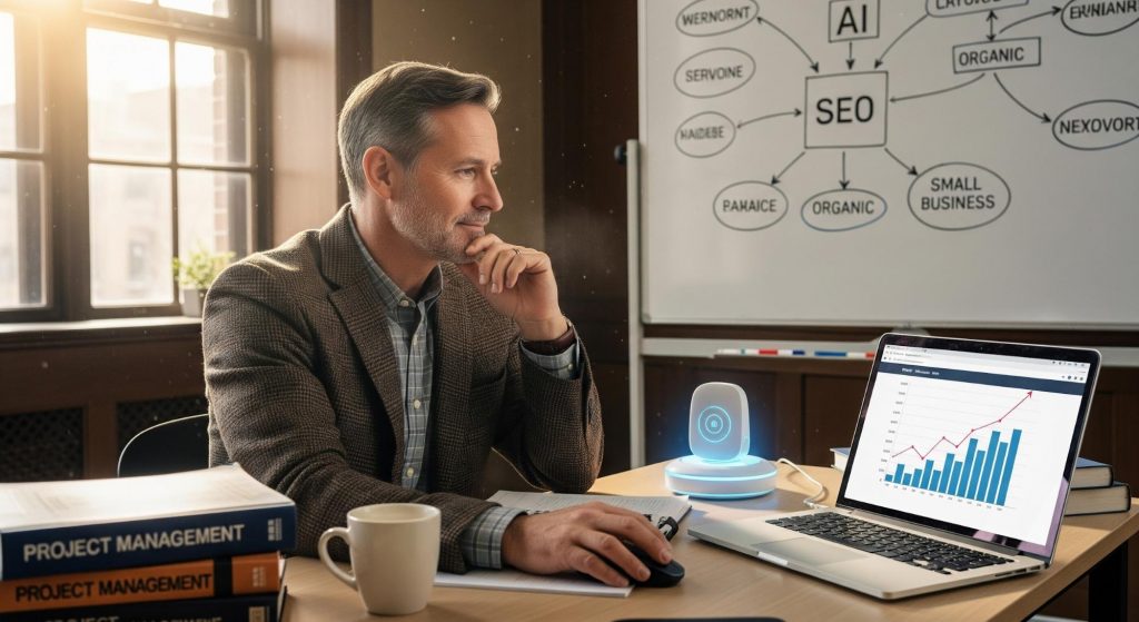 Affordable AI SEO solutions improving organic traffic and engagement for small businesses.
