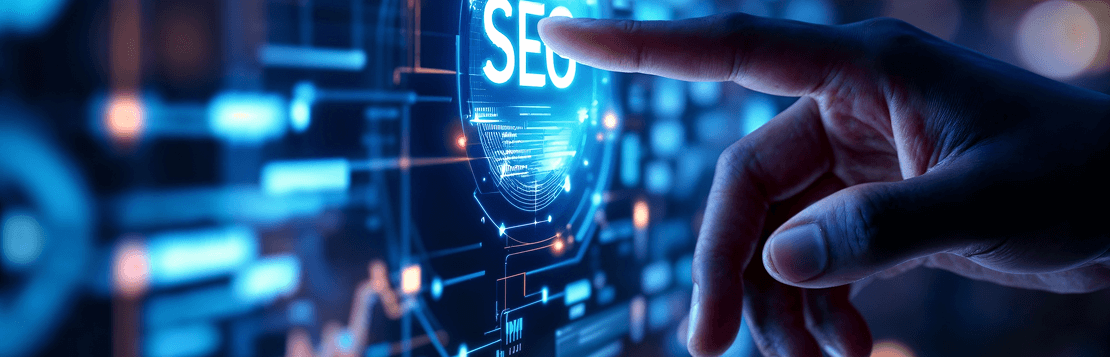Visual representation of SEO services, highlighting techniques for enhancing website search rankings.